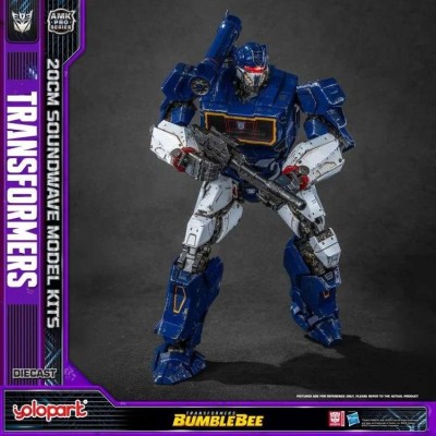 TRANSFORMERS BUMBLEBEE SOUNDWAVE MODEL KIT AMK PRO SERIES ACTION FIGURE YOLOPARK