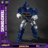 YOLOPARK TRANSFORMERS BUMBLEBEE SOUNDWAVE MODEL KIT AMK PRO SERIES METAL & PVC ACTION FIGURE