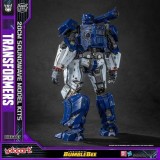 YOLOPARK TRANSFORMERS BUMBLEBEE SOUNDWAVE MODEL KIT AMK PRO SERIES METAL & PVC ACTION FIGURE