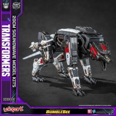TRANSFORMERS BUMBLEBEE SOUNDWAVE MODEL KIT AMK PRO SERIES ACTION FIGURE YOLOPARK