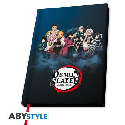ABYSTYLE DEMON SLAYER PILLARS A5 AGENDA NOTEBOOK
