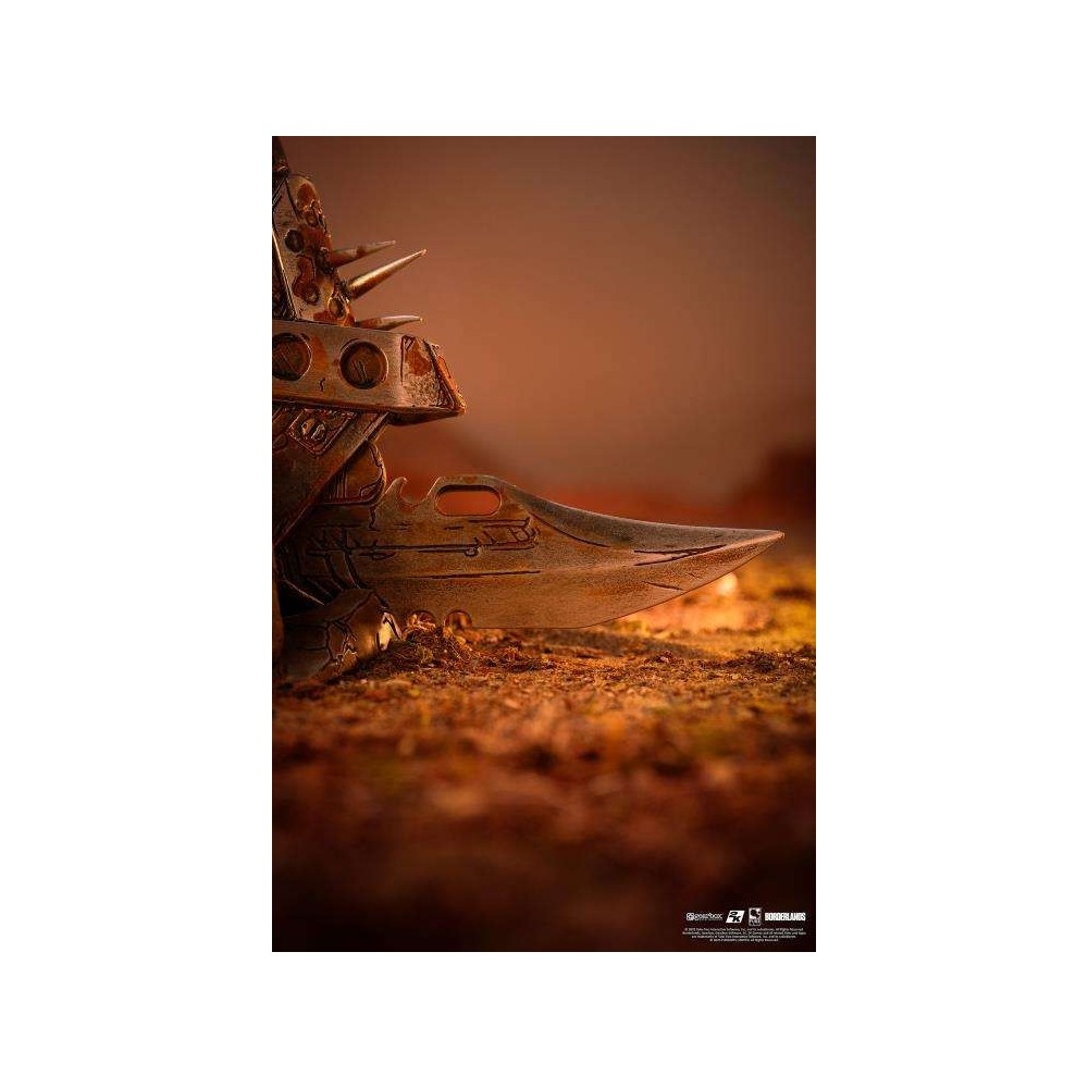 PURE ARTS BORDERLANDS PSYCHO BANDIT ART MASK RESIN STATUE DIORAMA