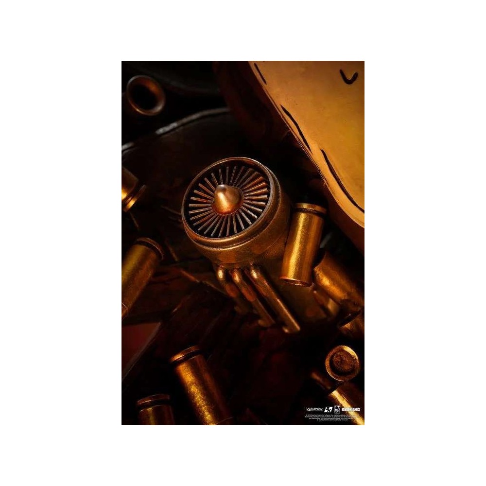 PURE ARTS BORDERLANDS PSYCHO BANDIT ART MASK RESIN STATUE DIORAMA