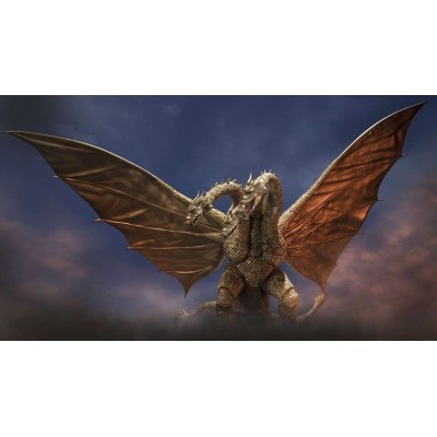 GODZILLA KING GHIDORAH 1972 S.H. MONSTERARTS FIGUARTS ACTION FIGURE BANDAI