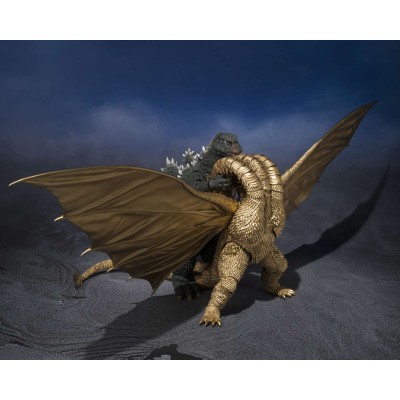 BANDAI GODZILLA KING GHIDORAH 1972 S.H. MONSTERARTS SERIES FIGUARTS PVC ACTION FIGURE