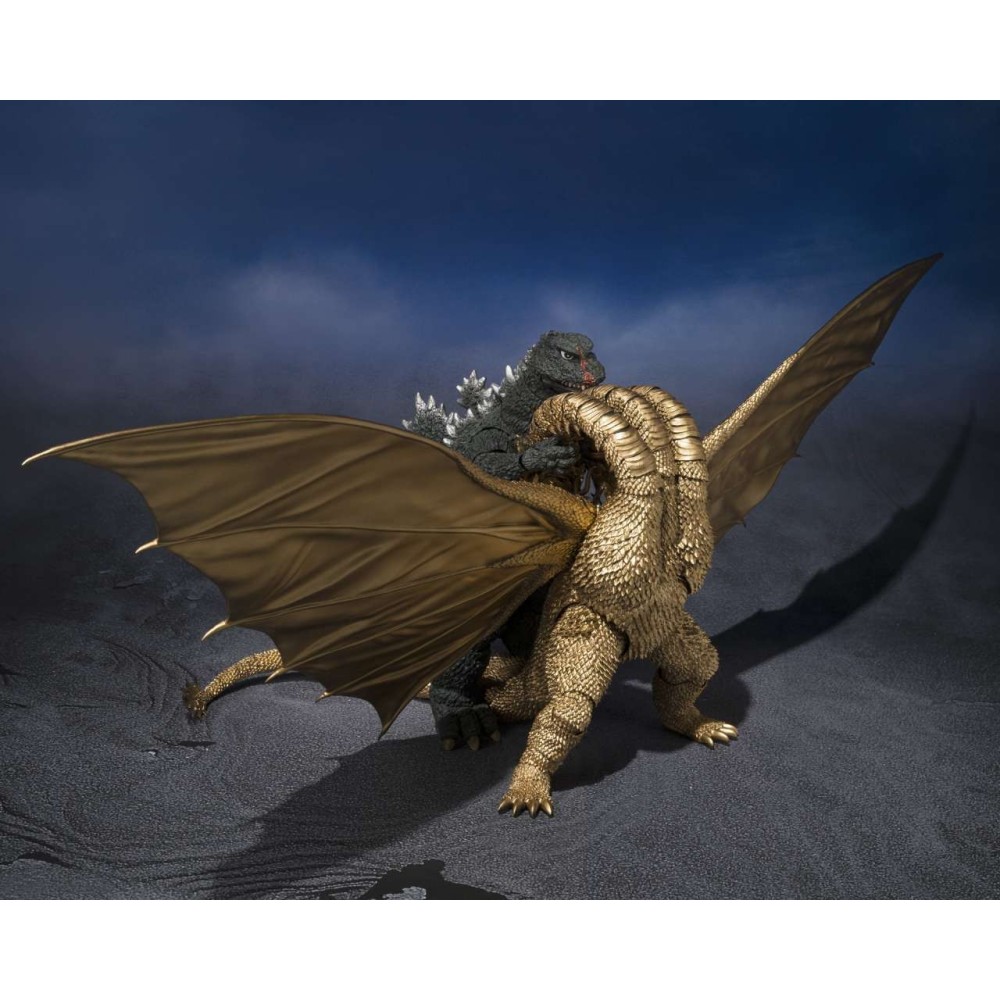 GODZILLA KING GHIDORAH 1972 S.H. MONSTERARTS FIGUARTS ACTION FIGURE BANDAI