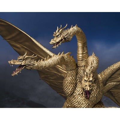 GODZILLA KING GHIDORAH 1972 S.H. MONSTERARTS FIGUARTS ACTION FIGURE BANDAI