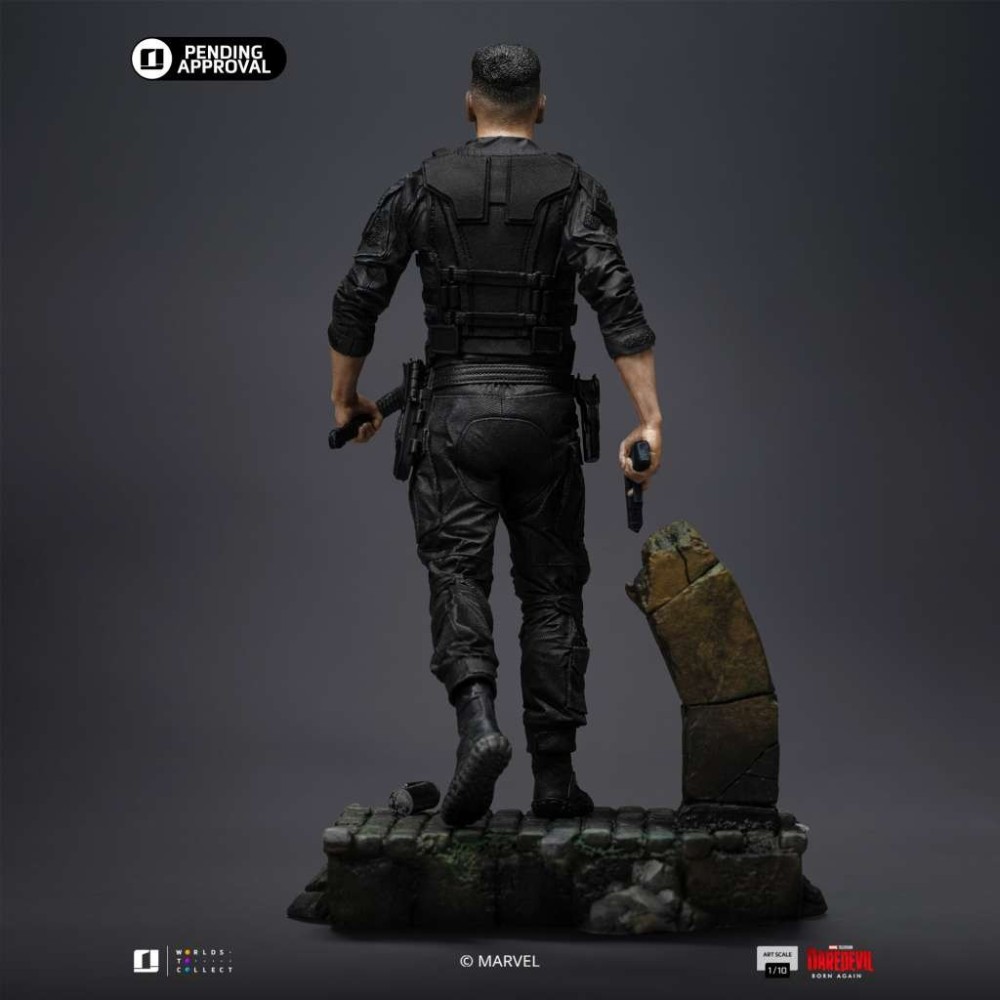 IRON STUDIOS DAREDEVIL BORN AGAIN PUNISHER ART SCALE 1/10 STATUE RESIN FIGURE
