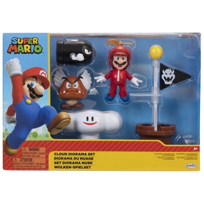 WORLD OF NINTENDO SUPER MARIO CLOUD DIORAMA SET ACTION FIGURE JAKKS PACIFIC INC.