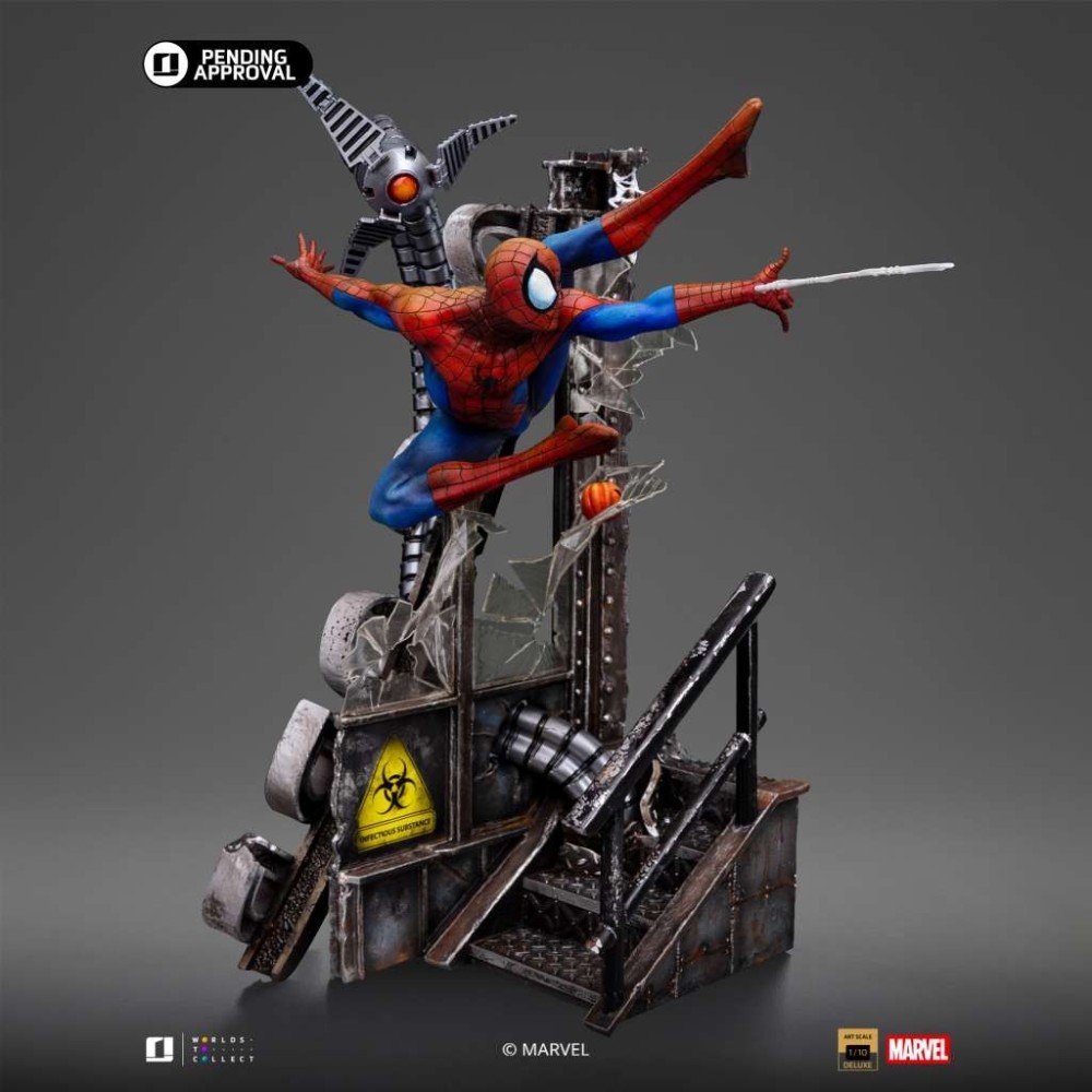 SPIDER-MAN 10TH ANNIVERSARY BDS ART SCALE 1/10 STATUA FIGURE IRON STUDIOS