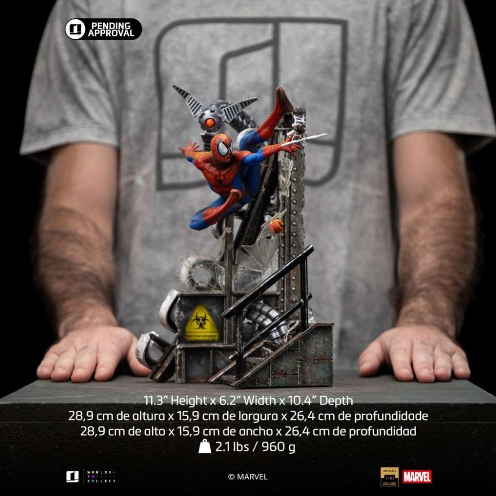 SPIDER-MAN 10TH ANNIVERSARY BDS ART SCALE 1/10 STATUA FIGURE IRON STUDIOS