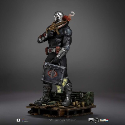 IRON STUDIOS G.I. JOE DESTRO ART SCALE 1/10 RESIN STATUE FIGURE