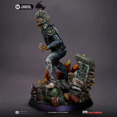 IRON STUDIOS IRON MAIDEN EDDIE 50TH ANN. ART SCALE 1/10 STATUE RESIN FIGURE