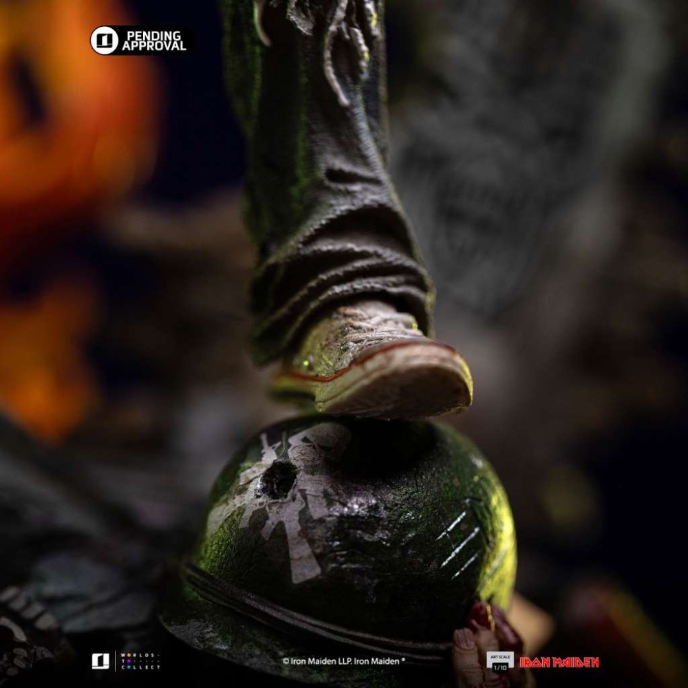 IRON STUDIOS IRON MAIDEN EDDIE 50TH ANN. ART SCALE 1/10 STATUE RESIN FIGURE