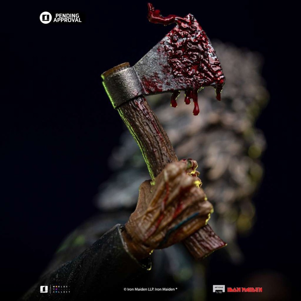 IRON STUDIOS IRON MAIDEN EDDIE 50TH ANN. ART SCALE 1/10 STATUE RESIN FIGURE