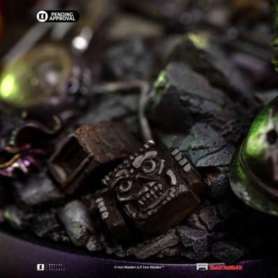 IRON MAIDEN EDDIE 50TH ANNIVERSARY ART SCALE 1/10 STATUA FIGURE IRON STUDIOS