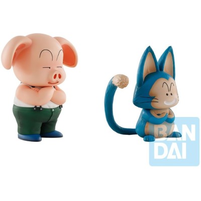 BANDAI DRAGON BALL OOLONG AND PUAR ICHIBANSHO MASTERLISE STATUES PVC FIGURES
