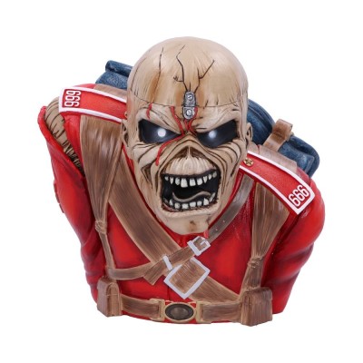 IRON MAIDEN THE TROOPER EDDIE BUST BOX FIGURE NEMESIS NOW