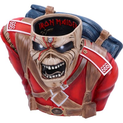 IRON MAIDEN THE TROOPER EDDIE BUST BOX FIGURE NEMESIS NOW