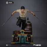 ONE PIECE NETFLIX RORONOA ZORO ART SCALE 1/10 STATUA FIGURE IRON STUDIOS