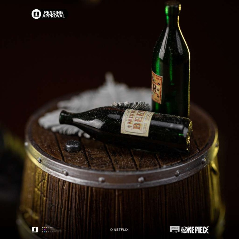 ONE PIECE NETFLIX RORONOA ZORO ART SCALE 1/10 STATUA FIGURE IRON STUDIOS