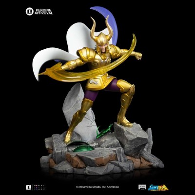 SAINT SEIYA CAPRICORN SHURA ART SCALE 1/10 STATUA FIGURE IRON STUDIOS
