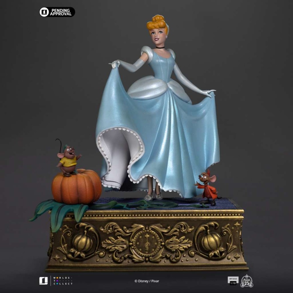 IRON STUDIOS DISNEY CLASSICS CINDERELLA ART SCALE 1/10 STATUE RESIN FIGURE