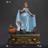 DISNEY CLASSICS CENERENTOLA CINDERELLA ART SCALE 1/10 STATUA FIGURE IRON STUDIOS