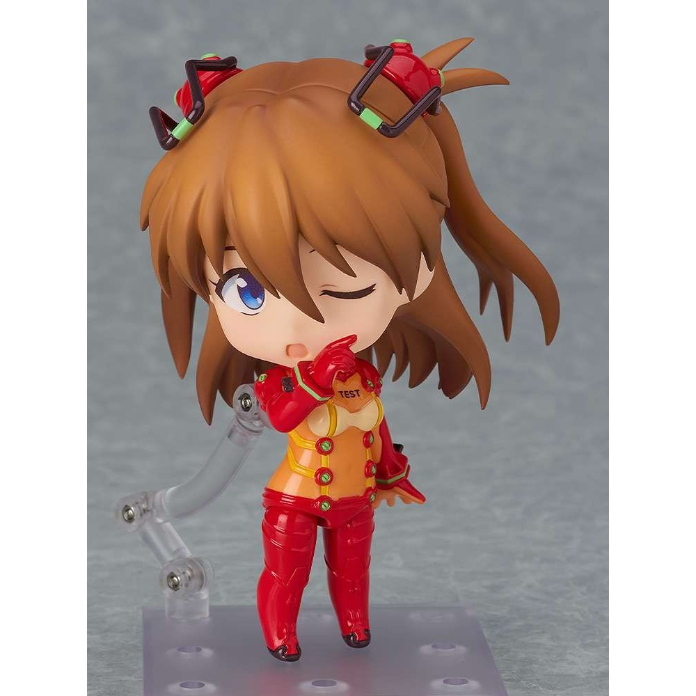 EVANGELION 2.0 ASUKA LANGLEY PLUGSUIT NENDOROID ACTION FIGURE GOOD SMILE COMPANY