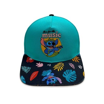 LILO AND STITCH HERE FOR THE MUSIC STITCH CAPPELLO BASEBALL CAP