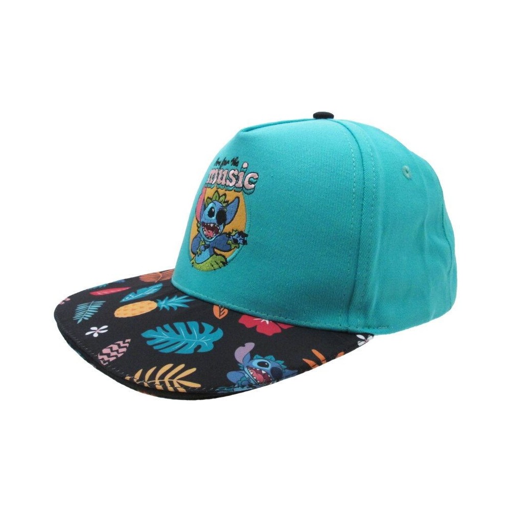 LILO AND STITCH HERE FOR THE MUSIC STITCH CAPPELLO BASEBALL CAP