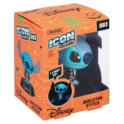 DISNEY LILO AND STITCH ICONS SKELETON STITCH LIGHT LAMPADA PALADONE PRODUCTS