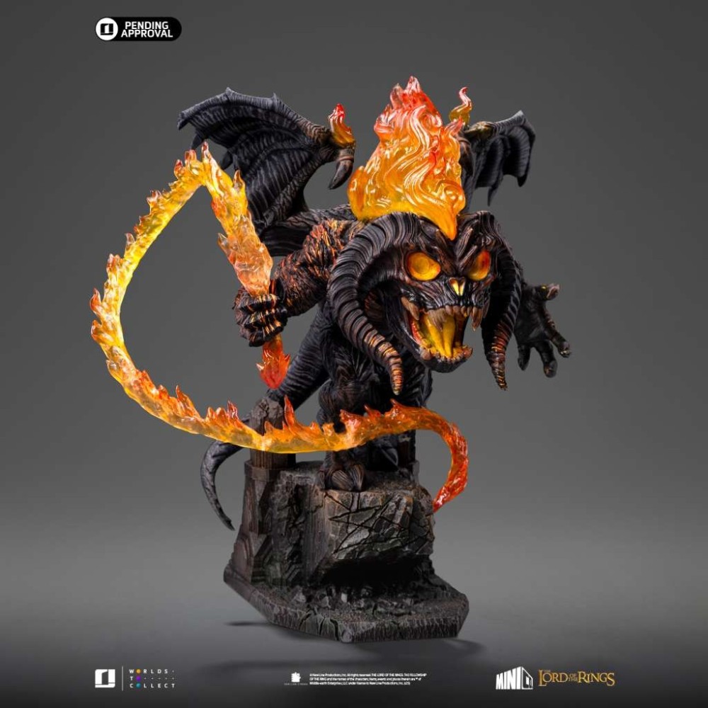 IRON STUDIOS THE LORD OF THE RINGS BALROG MINICO FIGURE STATUE