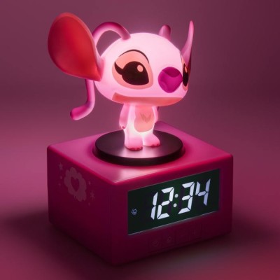 DISNEY STITCH ICON ALARM CLOCKS ANGEL SVEGLIA LAMPADA PALADONE PRODUCTS