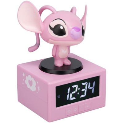 PALADONE PRODUCTS DISNEY STITCH ICON ALARM CLOCKS ANGEL NIGHT LIGHT