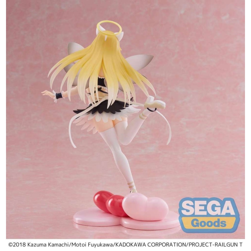 A CERTAIN SCIENTIFIC RAILGUN T MISAKI FALLEN ANGEL MAID LUMINASTA STATUA FIGURE SEGA GOODS