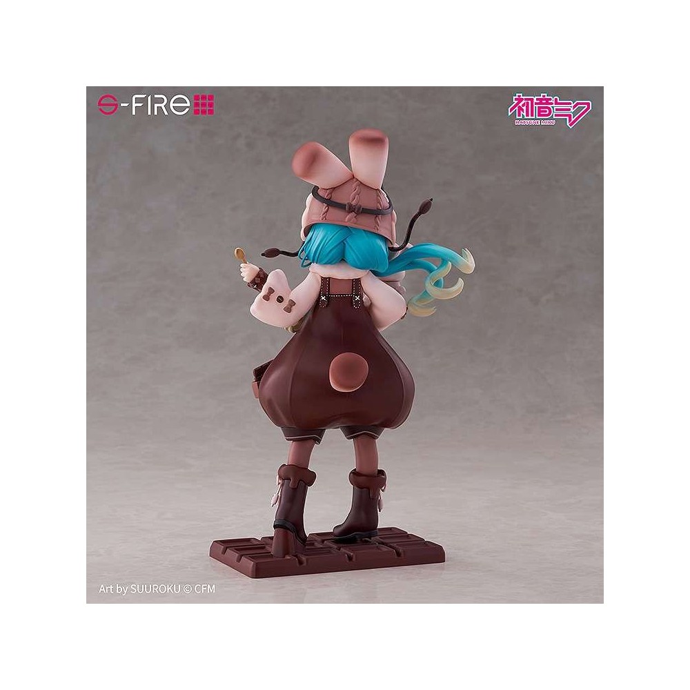 SEGA GOODS HATSUNE MIKU MARSHMALLOW HOT COCOA S-FIRE SERIES PVC FIGURE STATUE