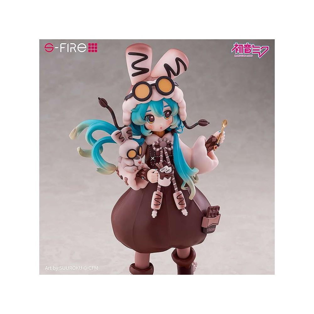 HATSUNE MIKU MARSHMALLOW HOT COCOA S-FIRE FIGURE STATUA SEGA GOODS