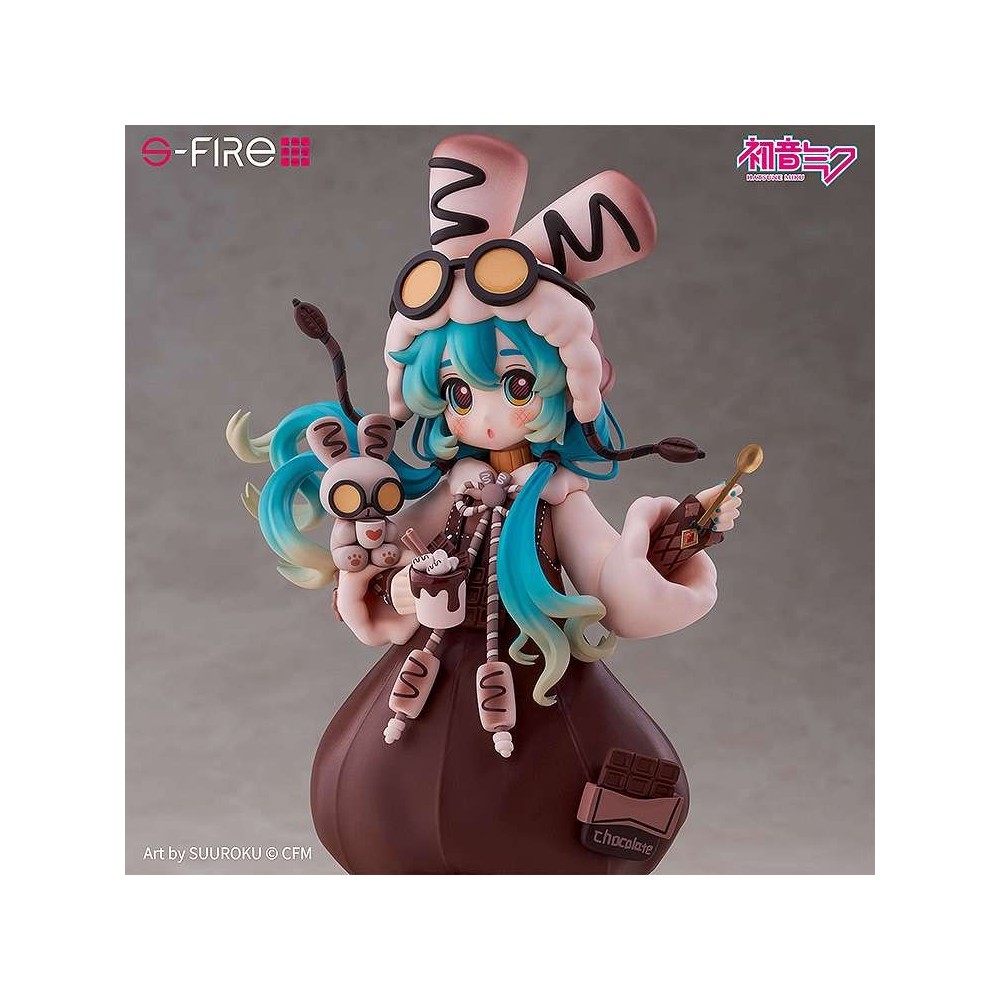 HATSUNE MIKU MARSHMALLOW HOT COCOA S-FIRE FIGURE STATUA SEGA GOODS