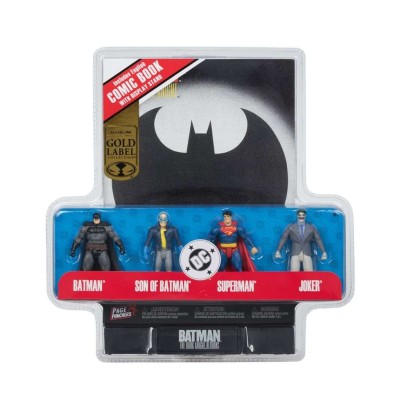MC FARLANE DC DIRECT THE DARK KNIGHT RETURNS 4-PACK PVC 8CM MINI FIGURES