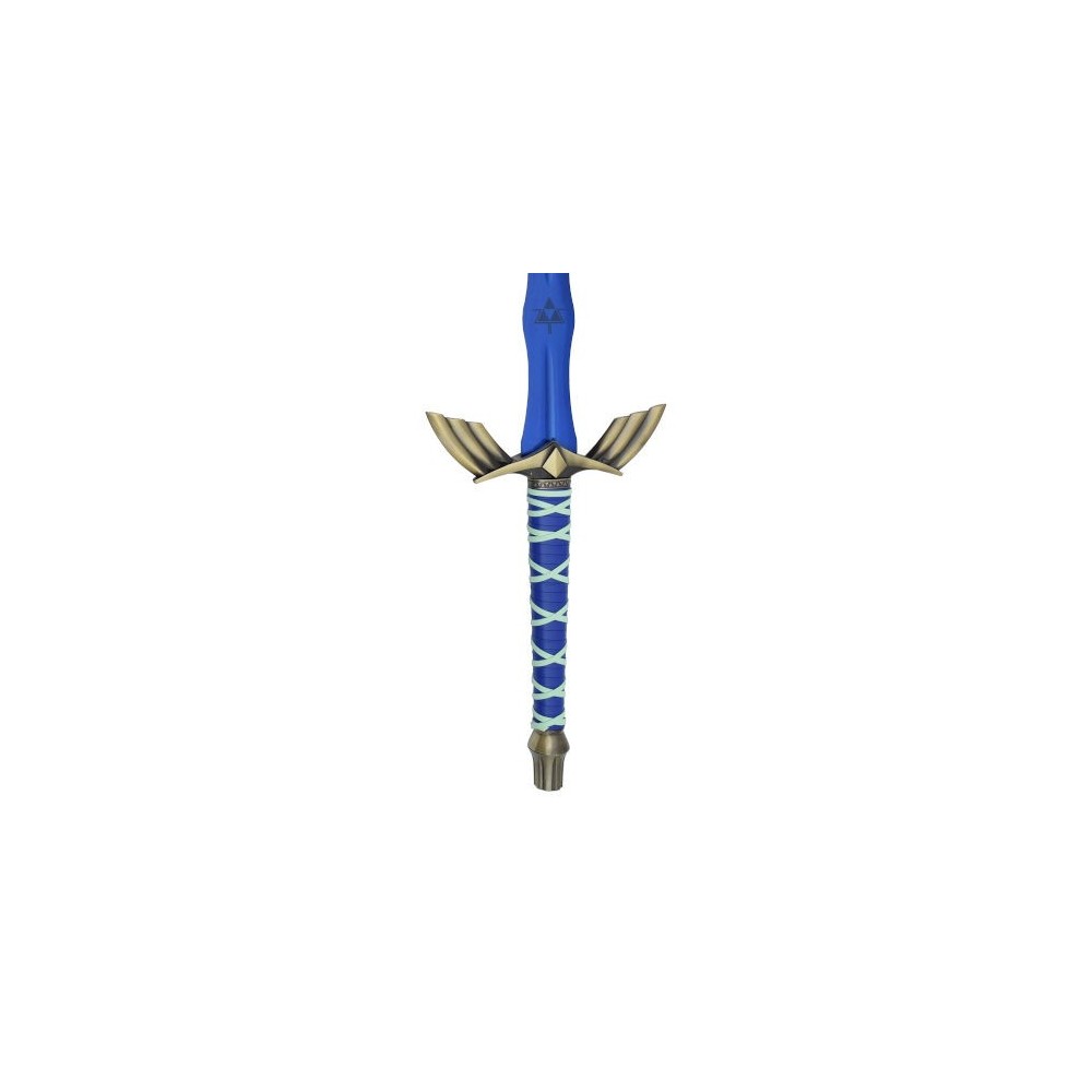 THE LEGEND OF ZELDA BLUE MASTER SWORD WITH WOODEN SHEATH REPLICA 110CM