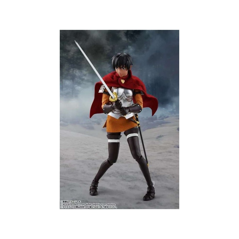 BANDAI BERSERK CASKA BAND OF THE HAWK S.H. FIGUARTS SERIES PVC ACTION FIGURE