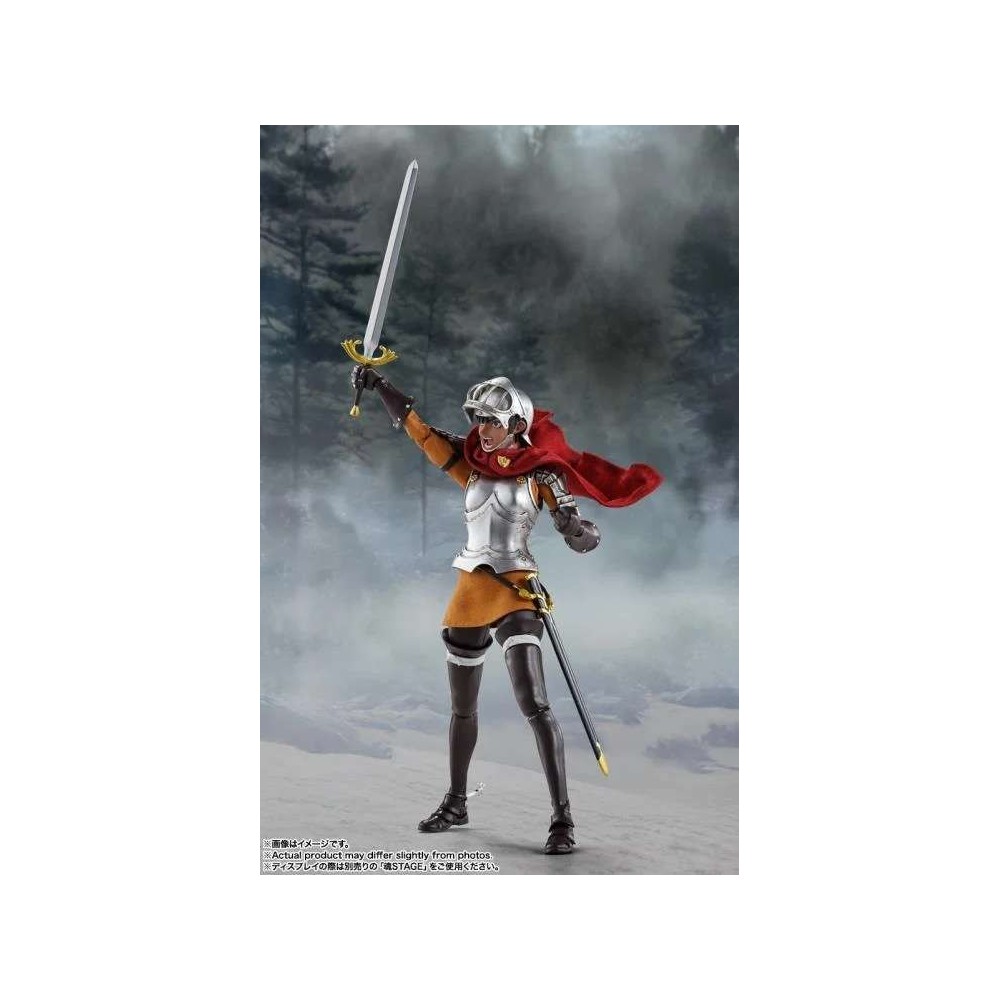 BANDAI BERSERK CASKA BAND OF THE HAWK S.H. FIGUARTS SERIES PVC ACTION FIGURE