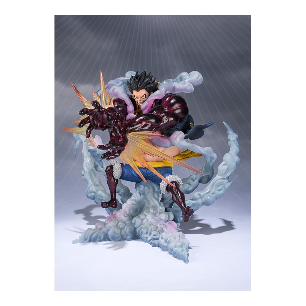 BANDAI ONE PIECE ZERO LUFFY GEAR 4 EXTRA BATTLE REISSUE FIGUARTS ZERO FIGURE