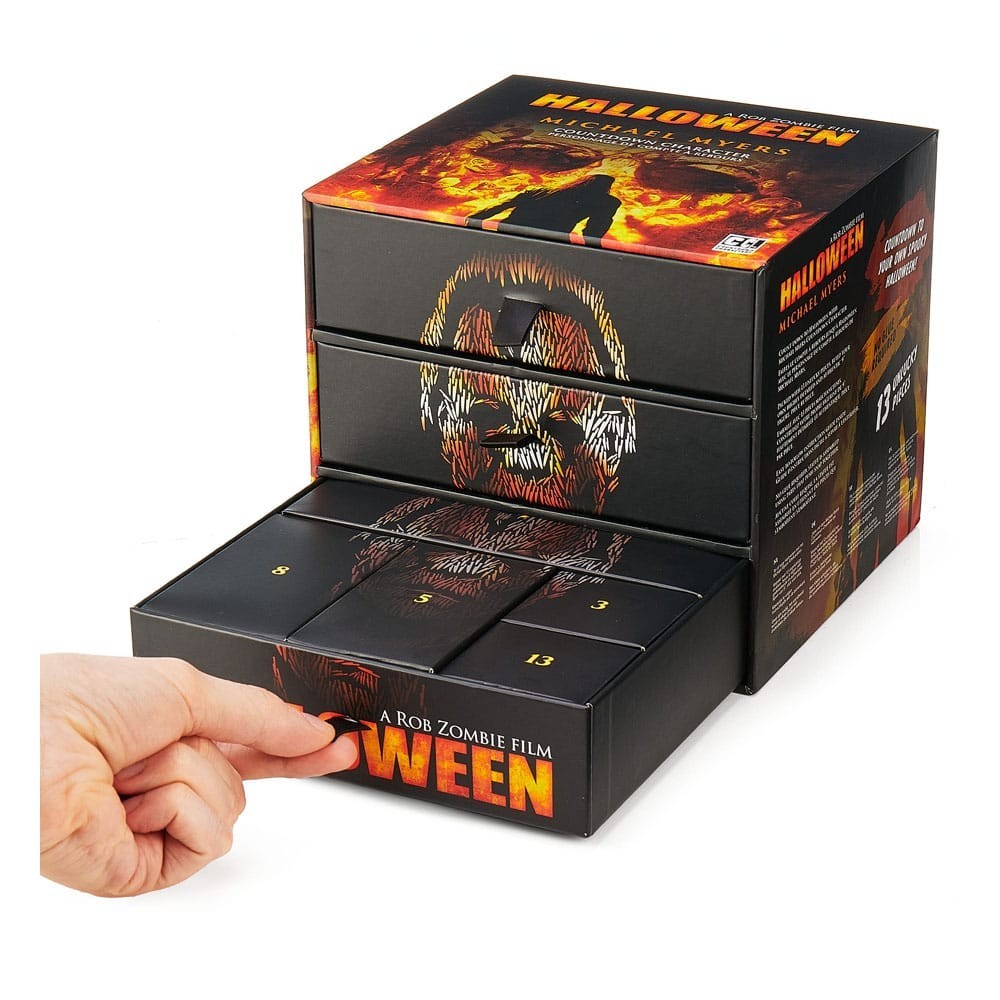 HALLOWEEN MICHAEL MYERS STATUA ADVENT CALENDAR FIGURE NUMSKULL