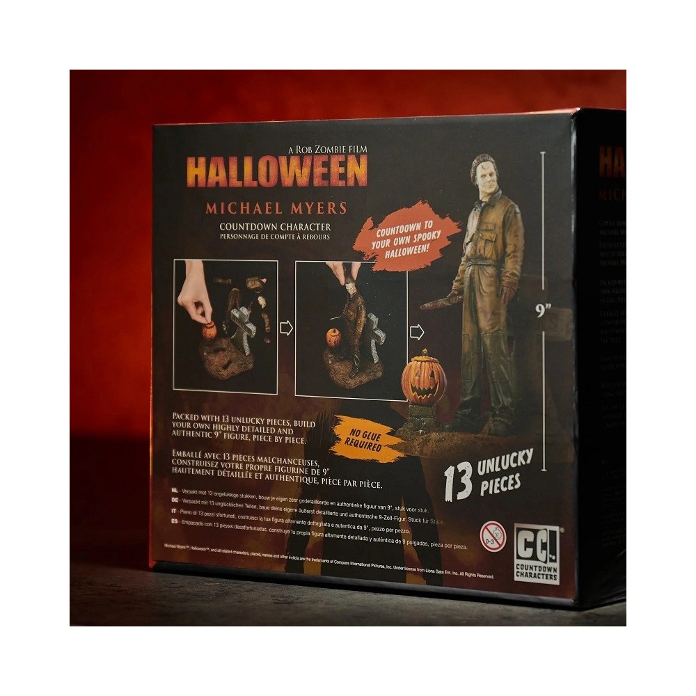 NUMSKULL HALLOWEEN MICHAEL MYERS STATUE ADVENT CALENDAR FIGURE