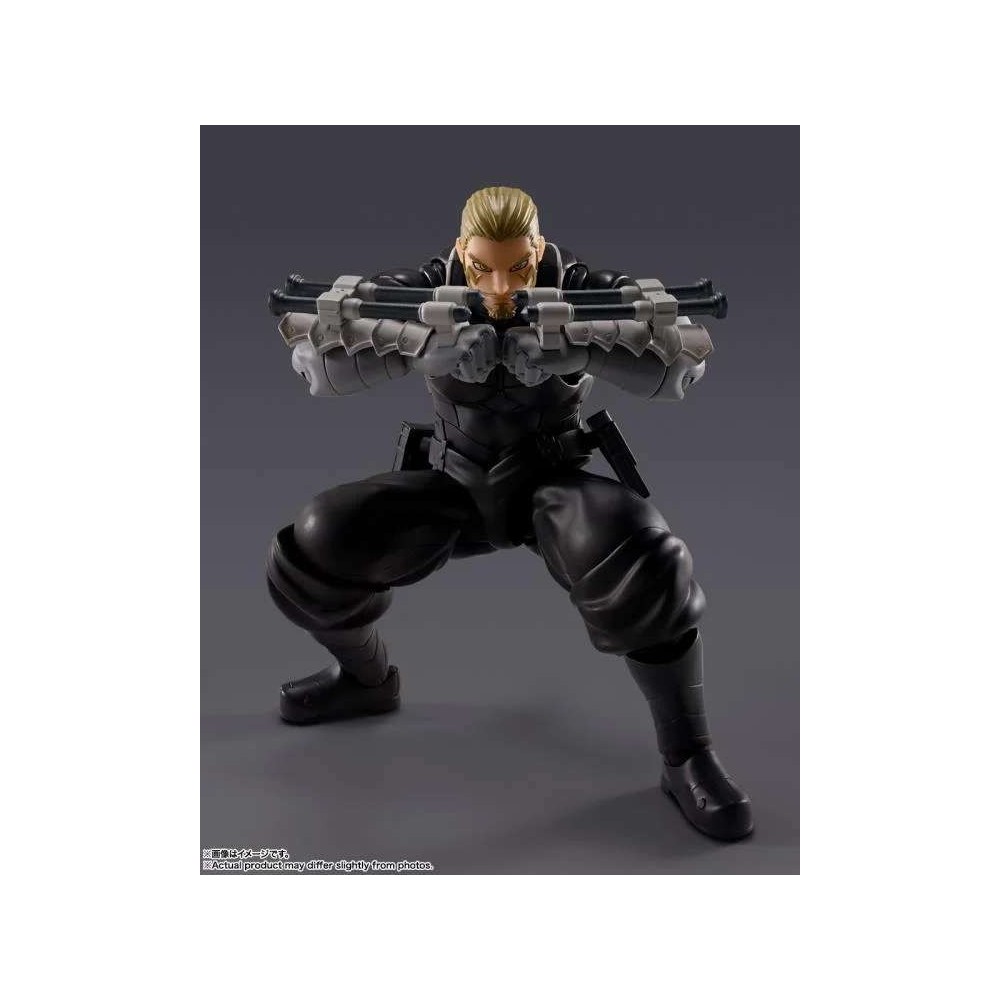 KAIJU NO.8 ISAO SHINOMIYA S.H. FIGUARTS ACTION FIGURE BANDAI