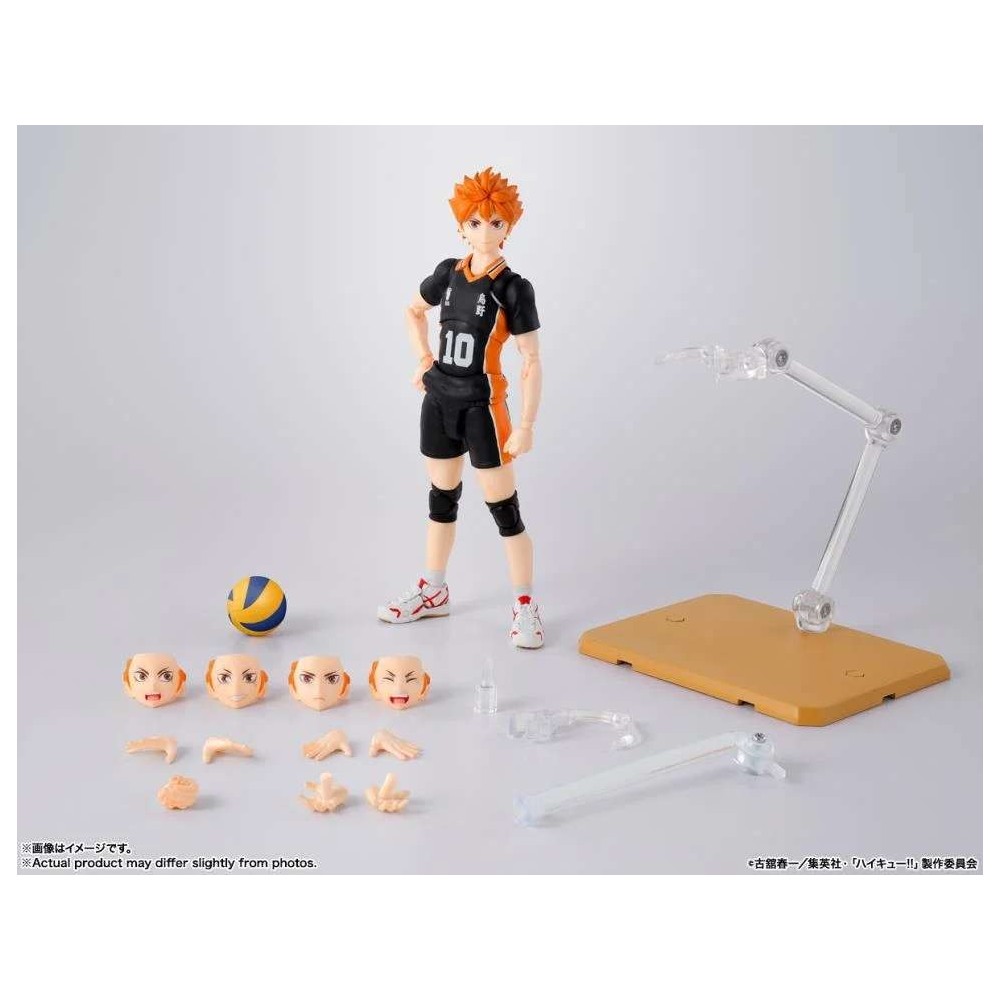 BANDAI HAIKYU SHOYO HINATA S.H. FIGUARTS SERIES PVC ACTION FIGURE