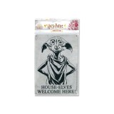 LOGOSHIRT HARRY POTTER HOUSE-ELVES WELCOME HERE TIN SIGN