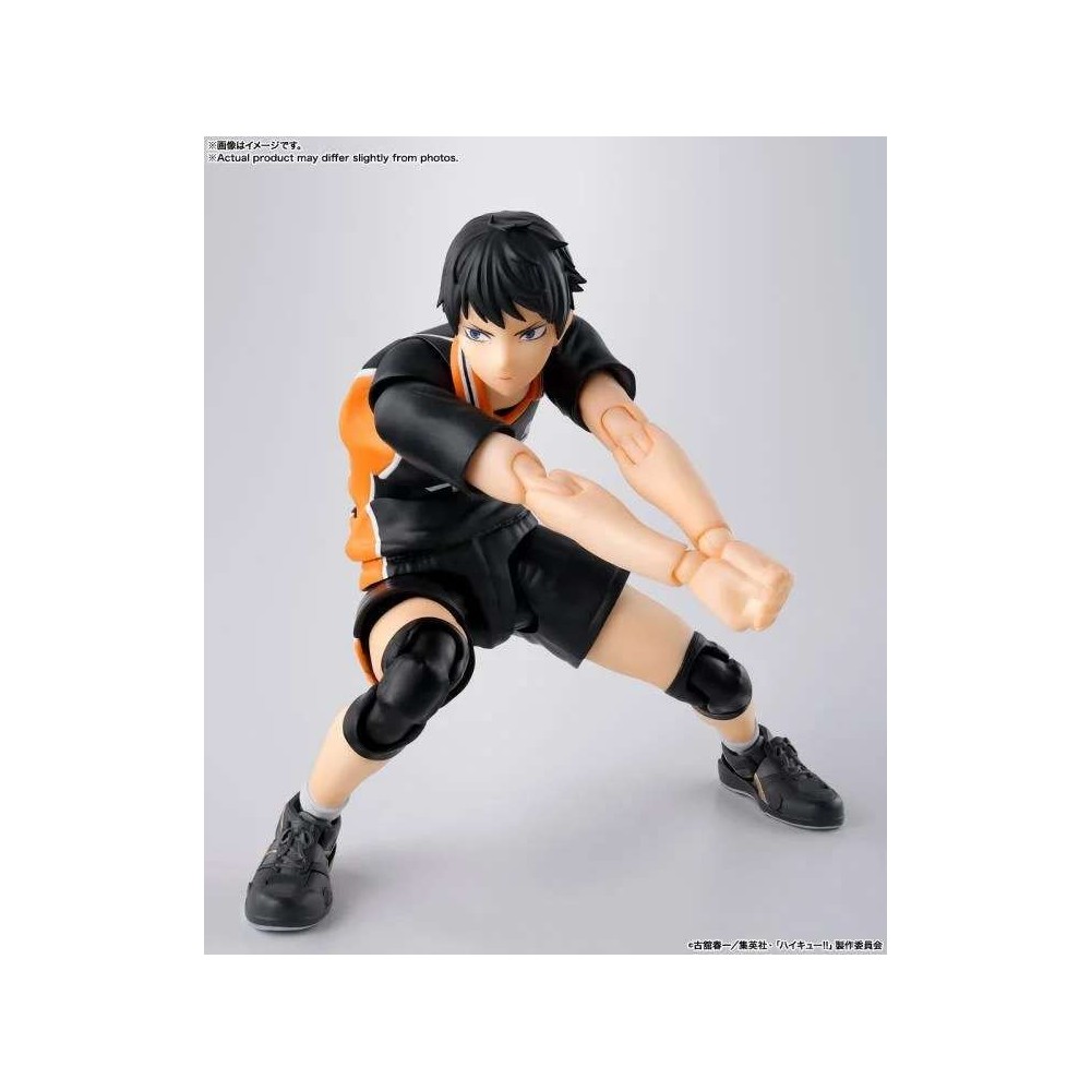 BANDAI HAIKYU TOBIO KAGEYAMA S.H. FIGUARTS SERIES PVC ACTION FIGURE